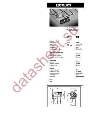 ED590/10-DS datasheet  